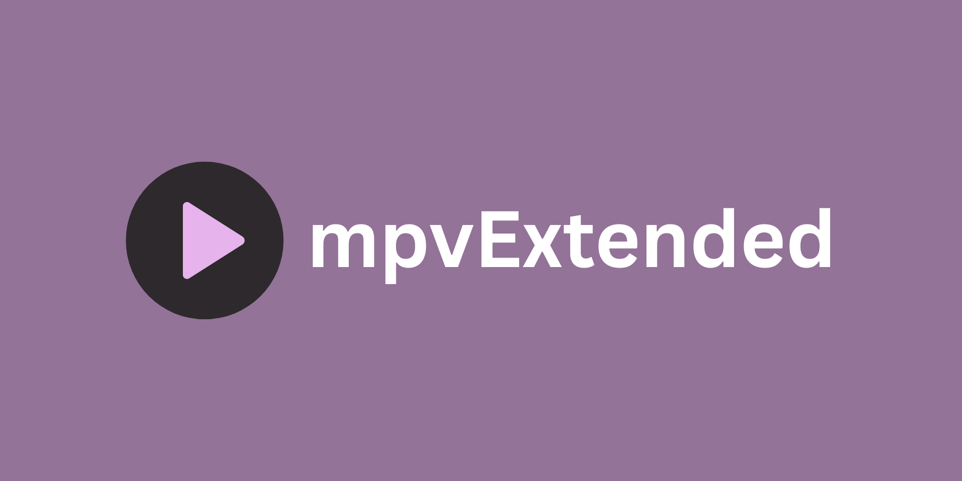 mpvExtended Feature Graphic